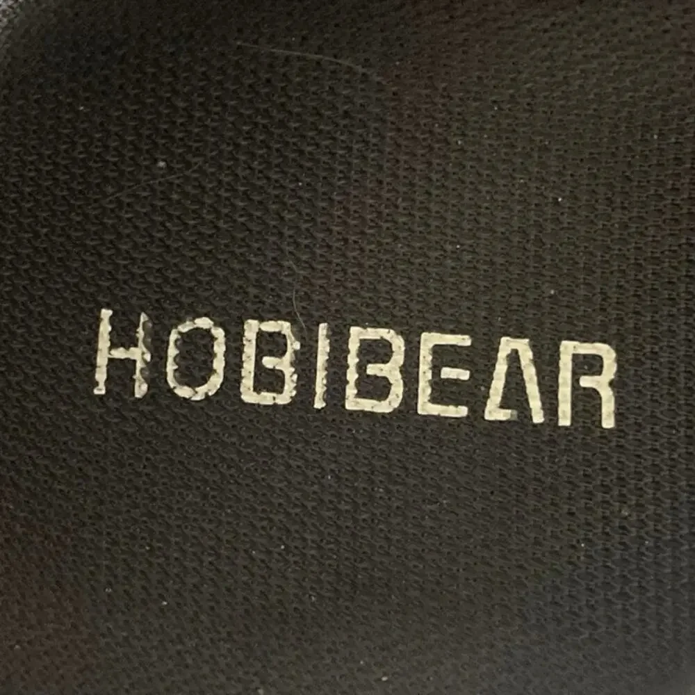 Hobibear Unisex Black Wide Toe Minimalist Barefoot Sneakers Size-38 W-7 M-6